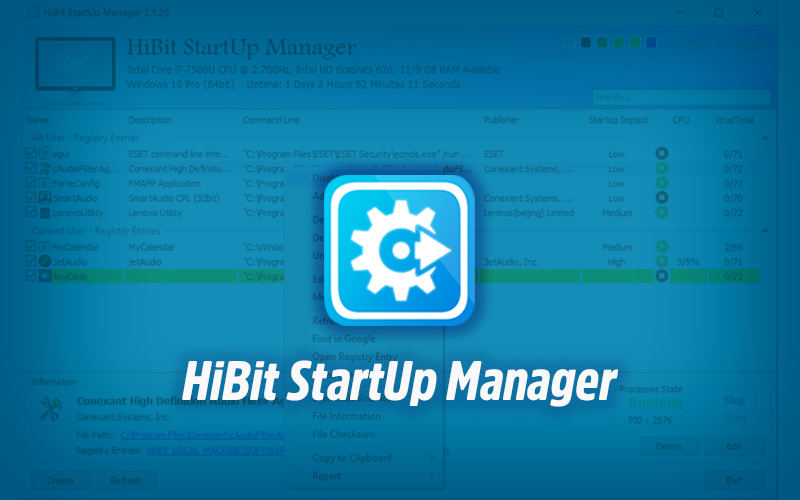 HiBit Startup Manager 2.6.20 for ios download free
